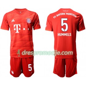 FC Bayern München Dres HUMMELS 5 Dječji Domaći 2019/20 Kratkih Rukava